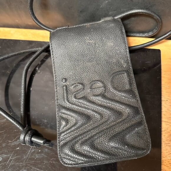 Desi Wallet Passport Crossbody Black Bag Travel Documents - Picture 4 of 7